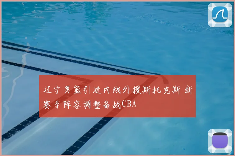 辽宁男篮引进内线外援斯托克斯 新赛季阵容调整备战CBA